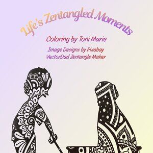 Life's Zentangled Moments (25 Images)
